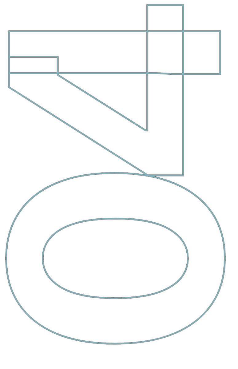 Graphic of the number "04" in blue text, displayed vertically